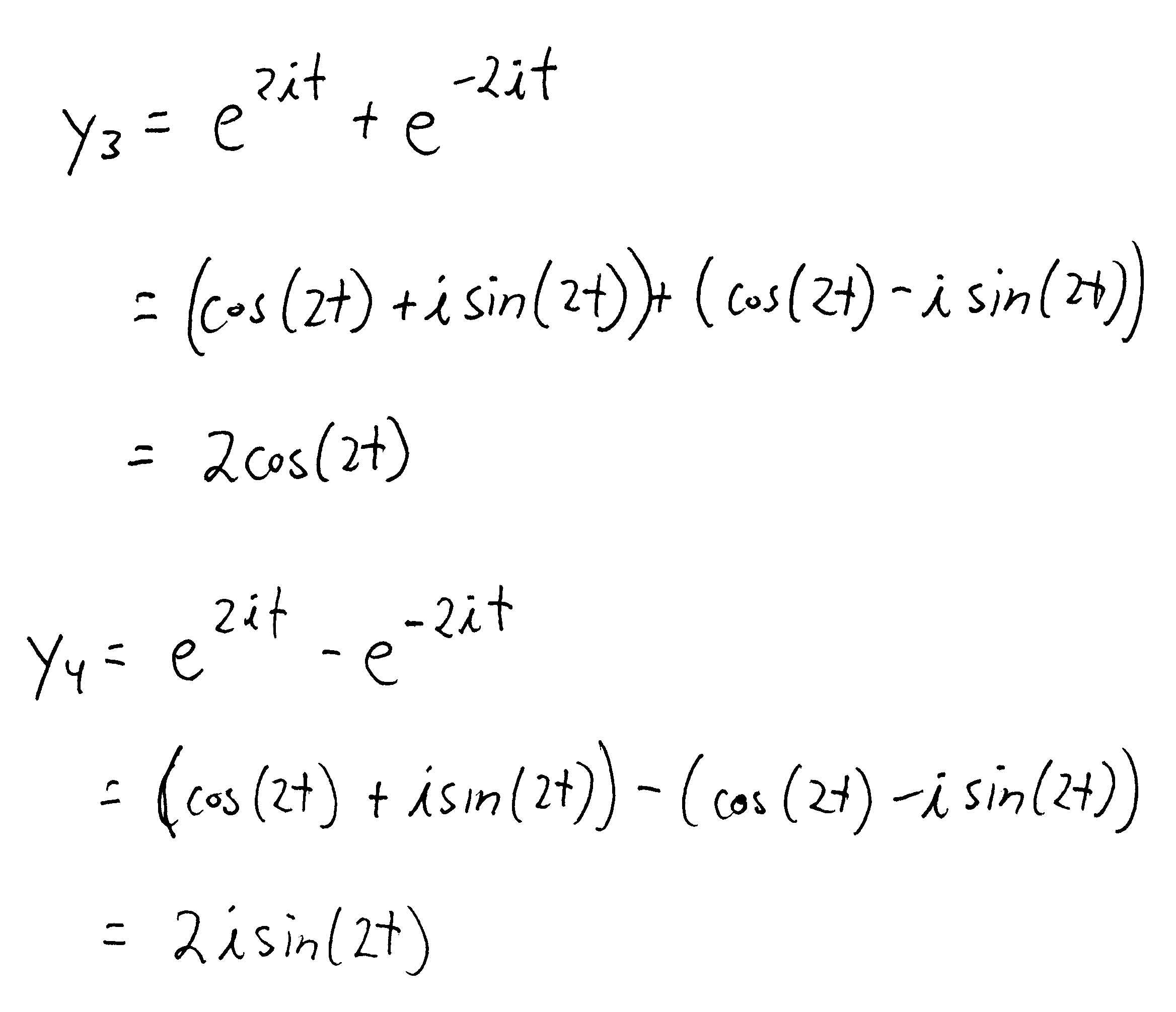 College Park Tutors Blog Differential Equations Solving A Second Order Homogeneous